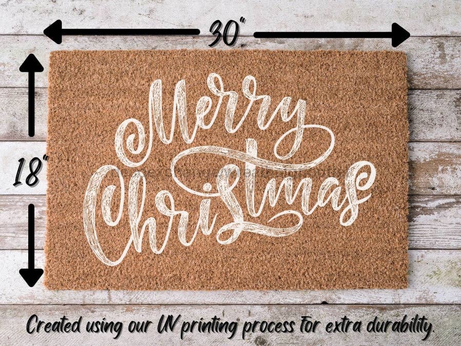Christmas Doormat