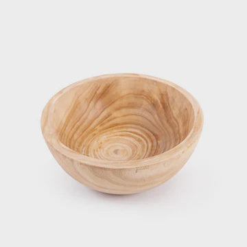 Wooden Bowl 12" X 12" X 5"
