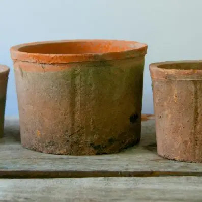 Terracotta farm pots