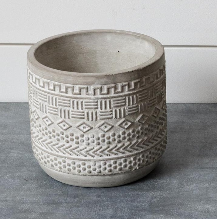 Aztec Cement Planters