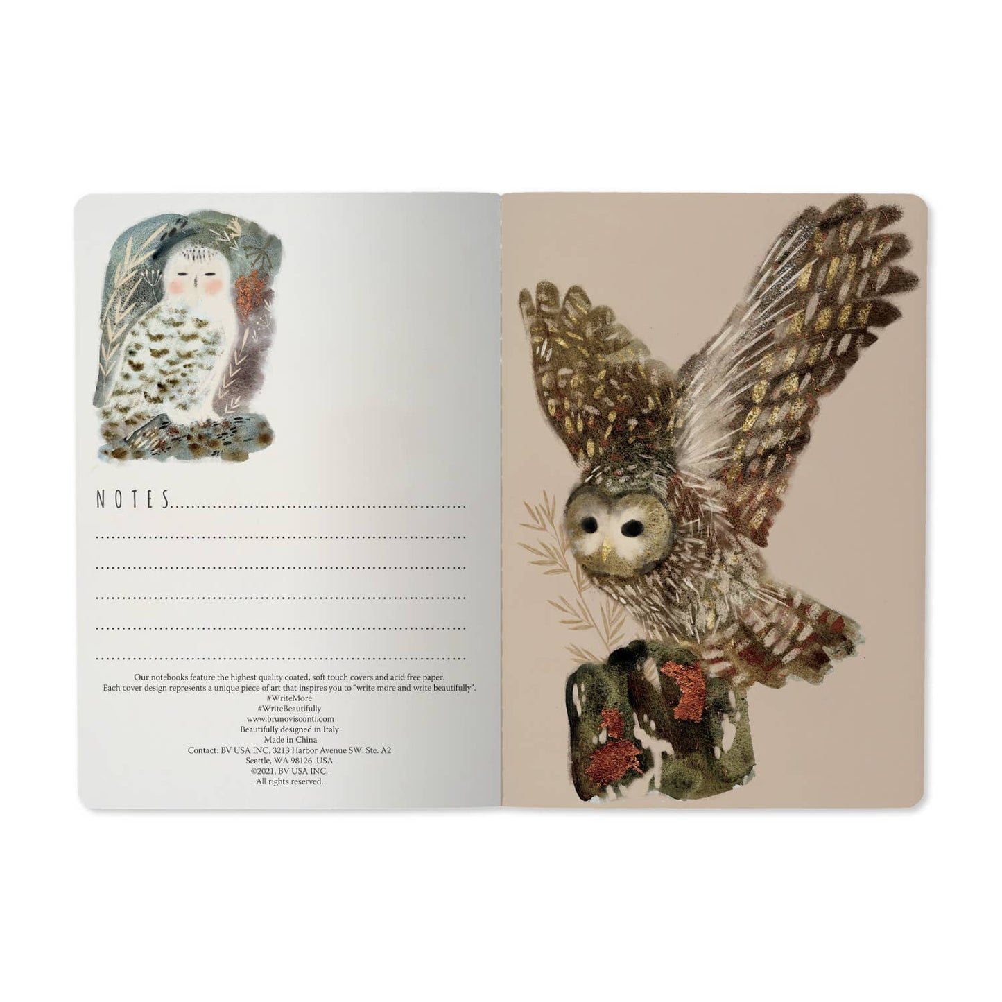 Notebook - Owls