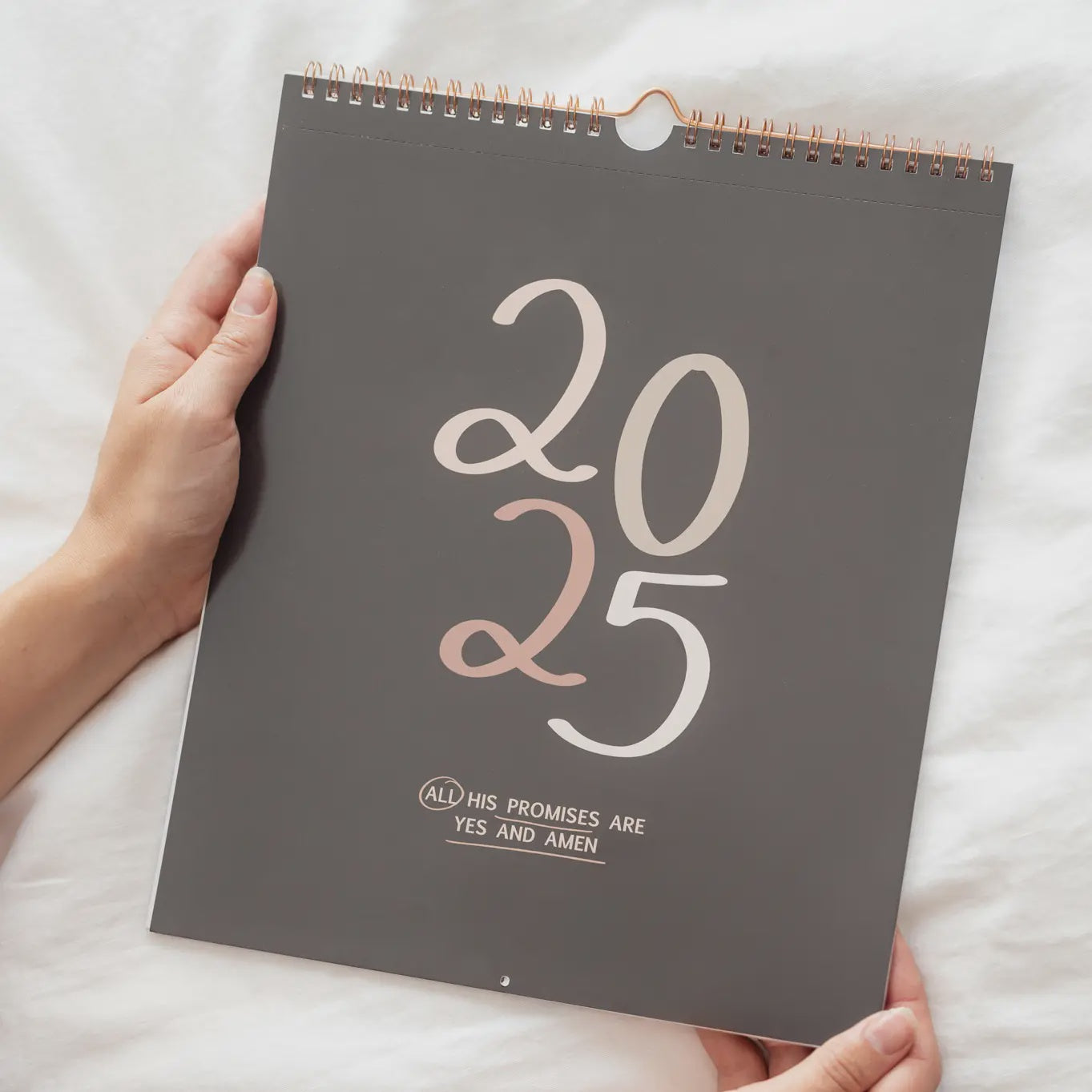 2025 Calendar "All His Promises Are Yes and Amen"