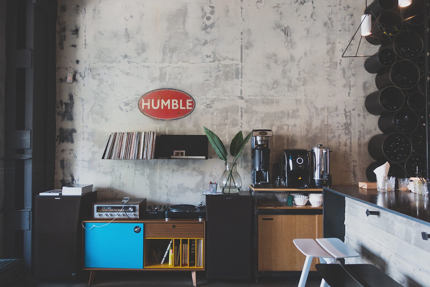 Metal Humble Wall Sign