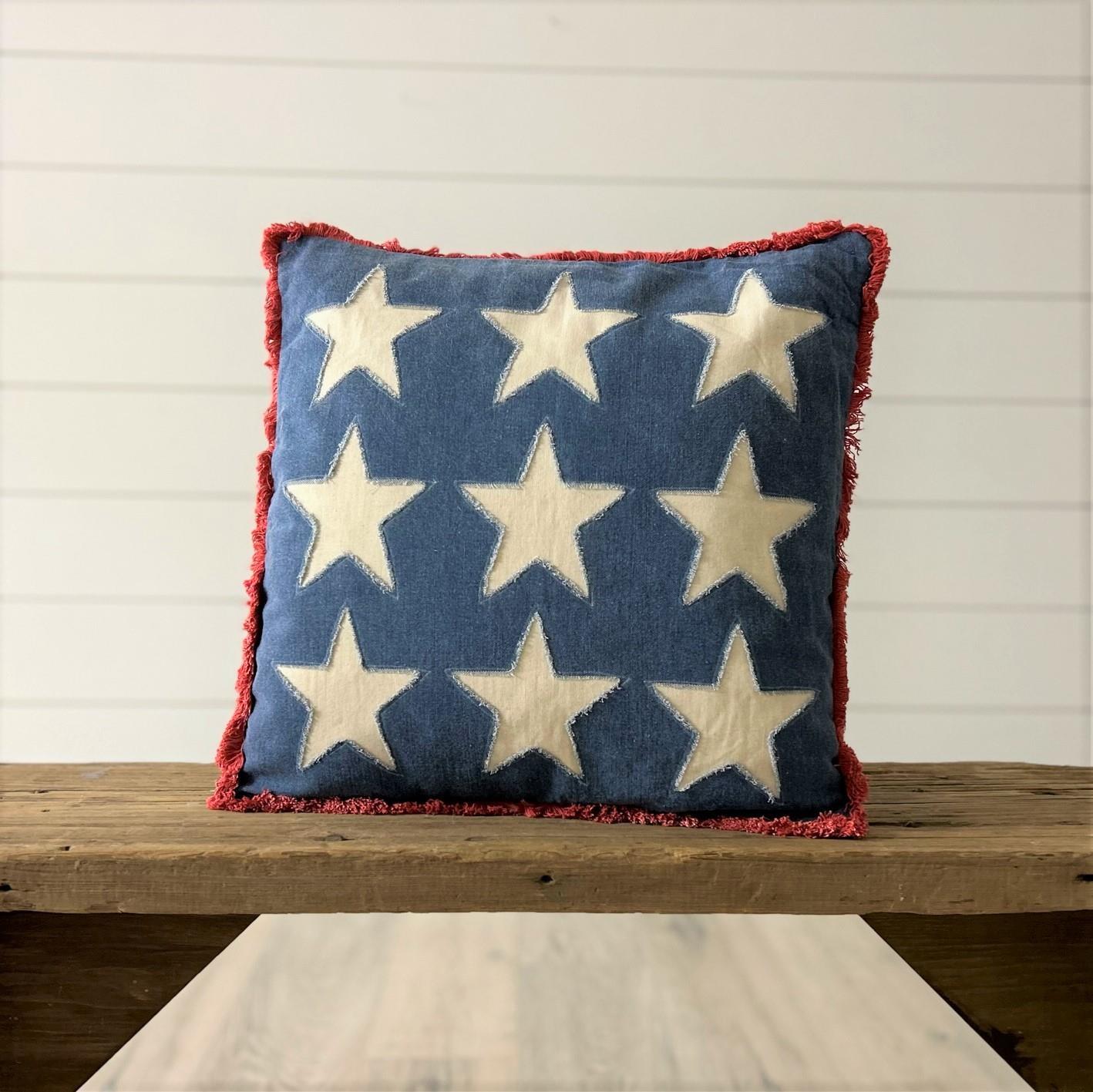 Americana Stars Pillow