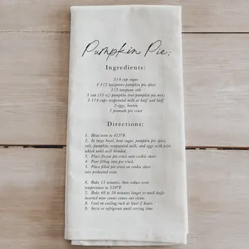 Recipe Tea Towel