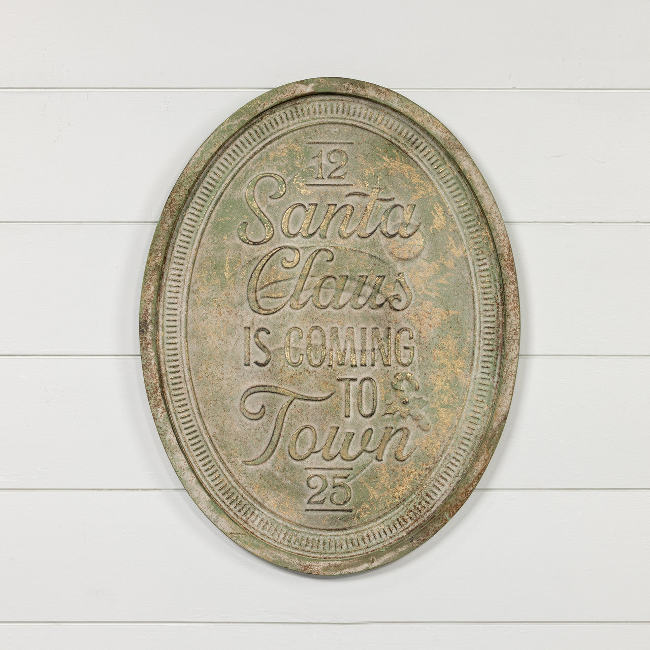 Santa Clause Is Coming To Town Sign