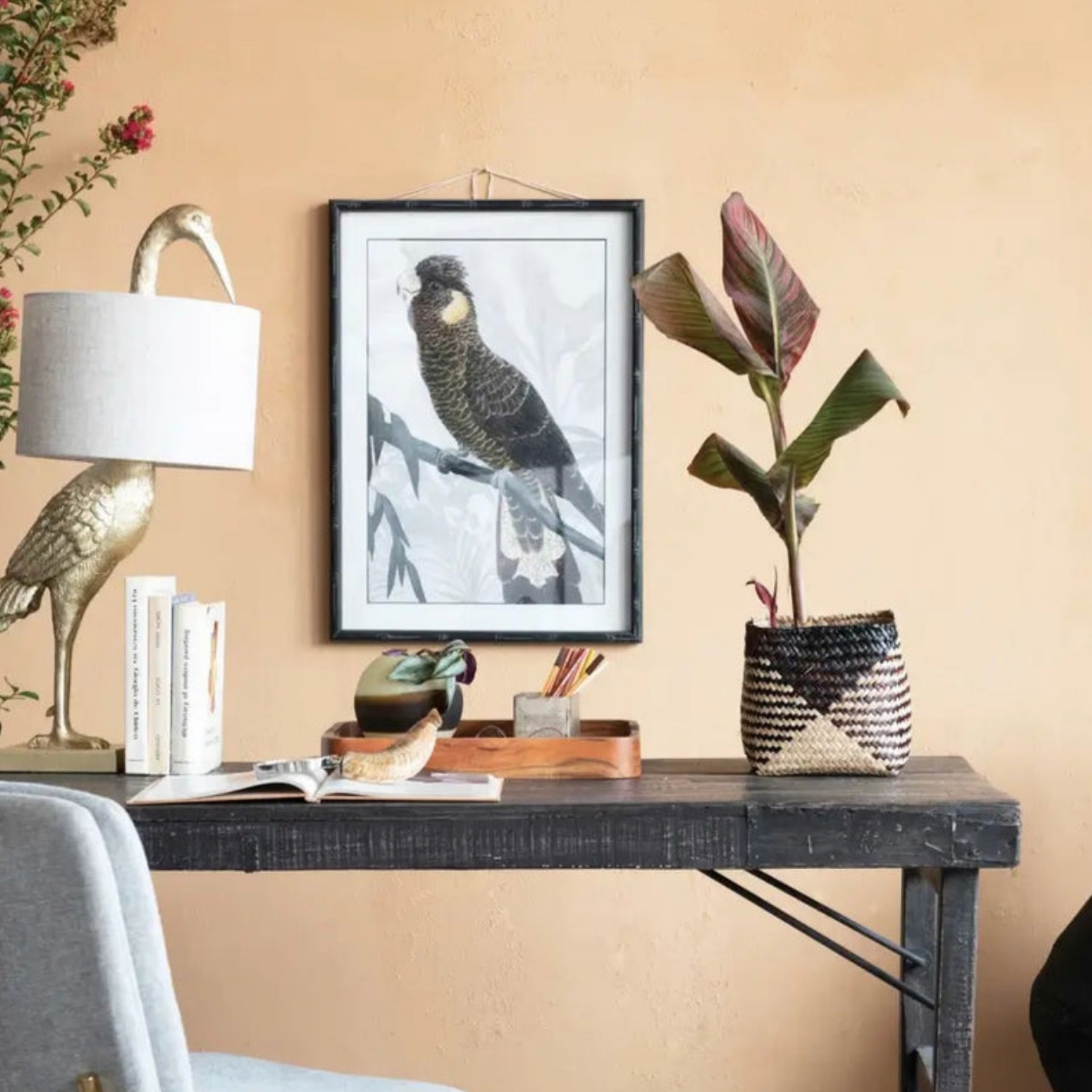Bird Table Lamp