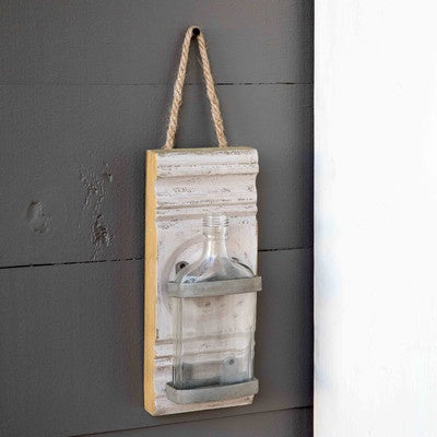 Tonic Bottle on Molding Trim Board