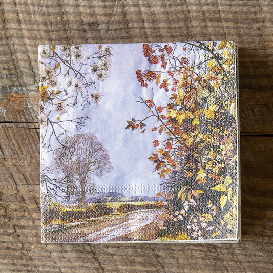 Fall Cocktail Napkin