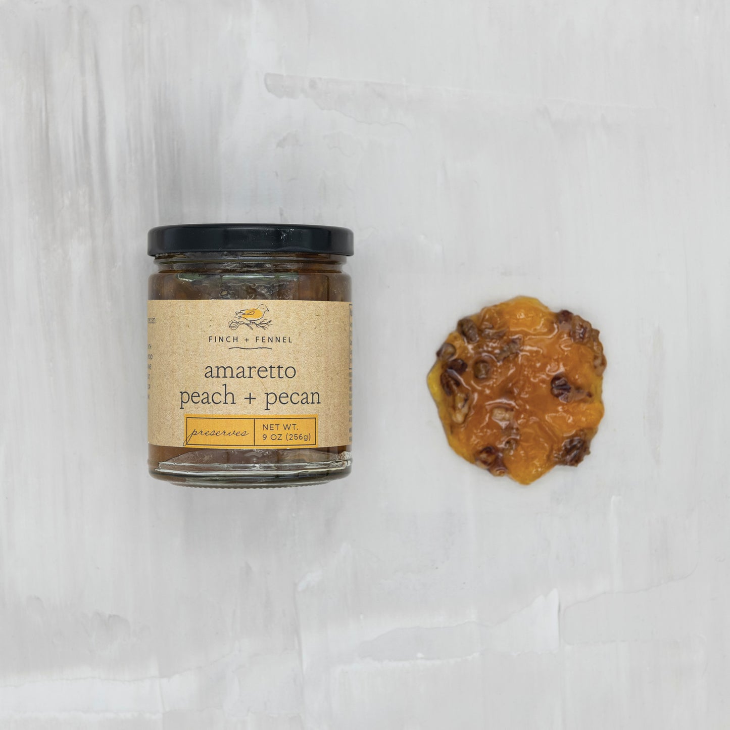 Amaretto Peach + Pecan
