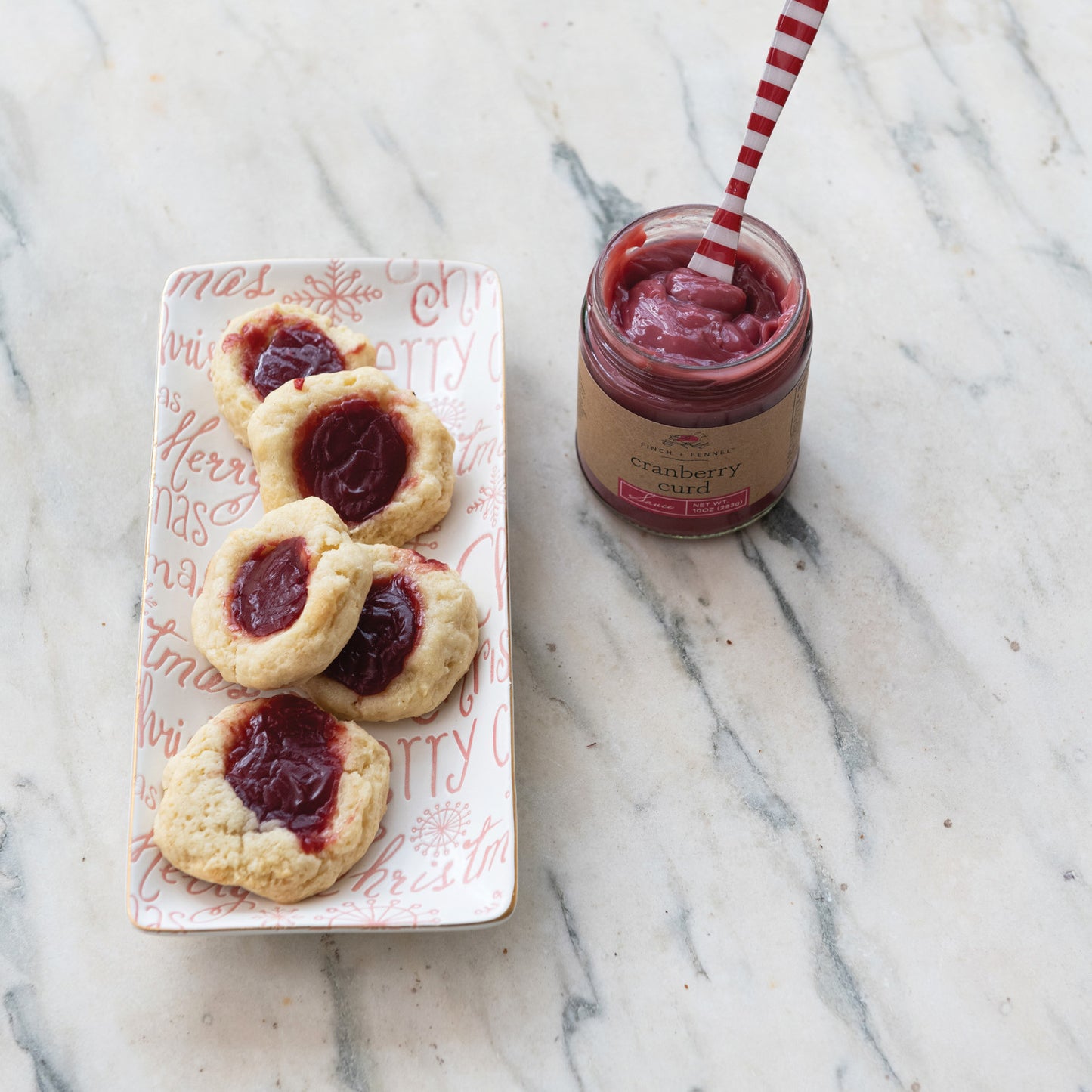Cranberry Curd