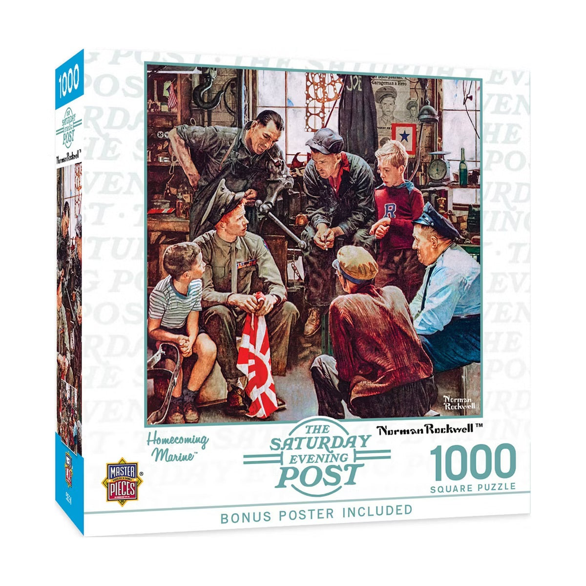 Saturday Evening Post - Homecoming Marine Puzzle