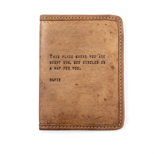 Passport Cover w/ Quote