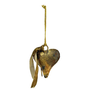 Heart Bell Ornament