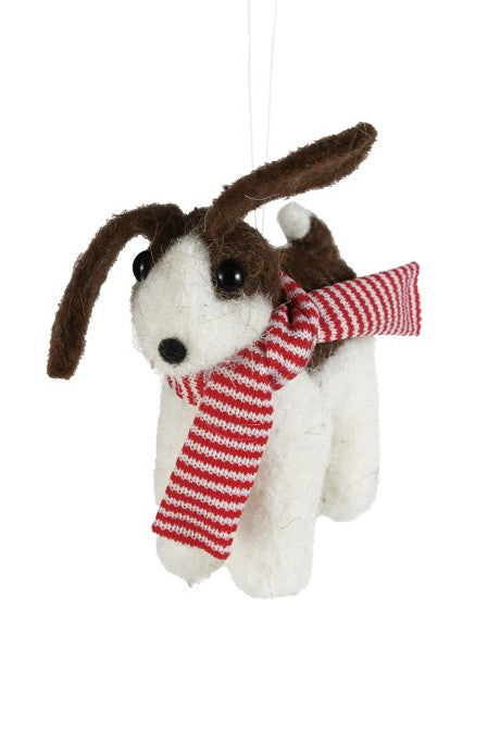 Felt Dog Ornament