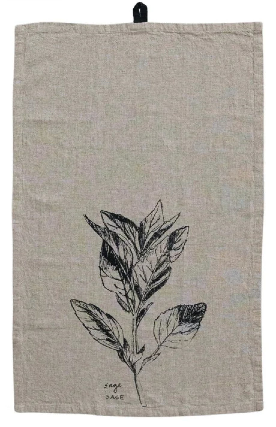 Tea Towel w/ Herb