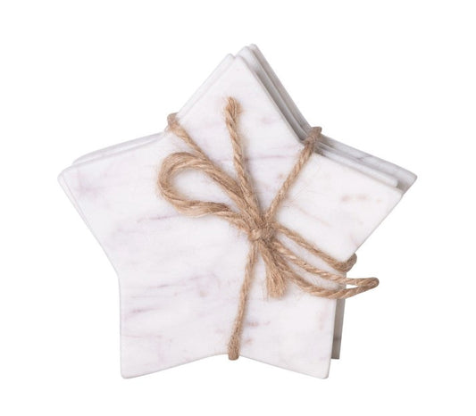 Marbled Star Shaped Coasters