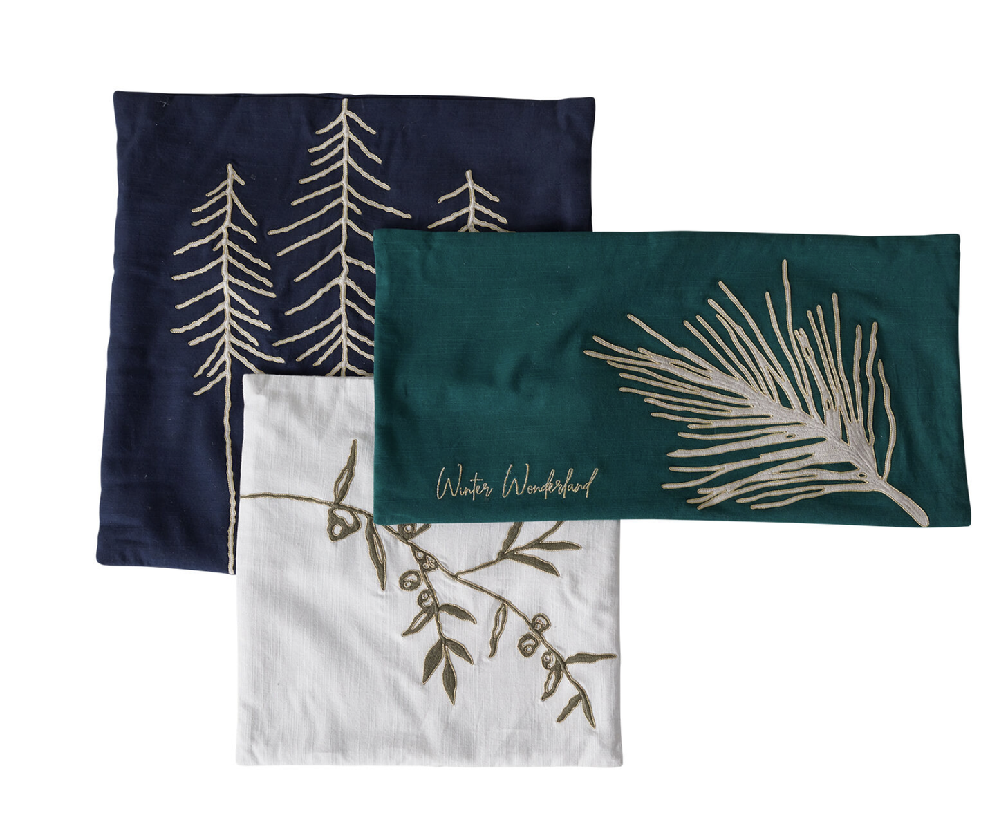 TERRAN PILLOW CASE 20"X 20" - BLUE