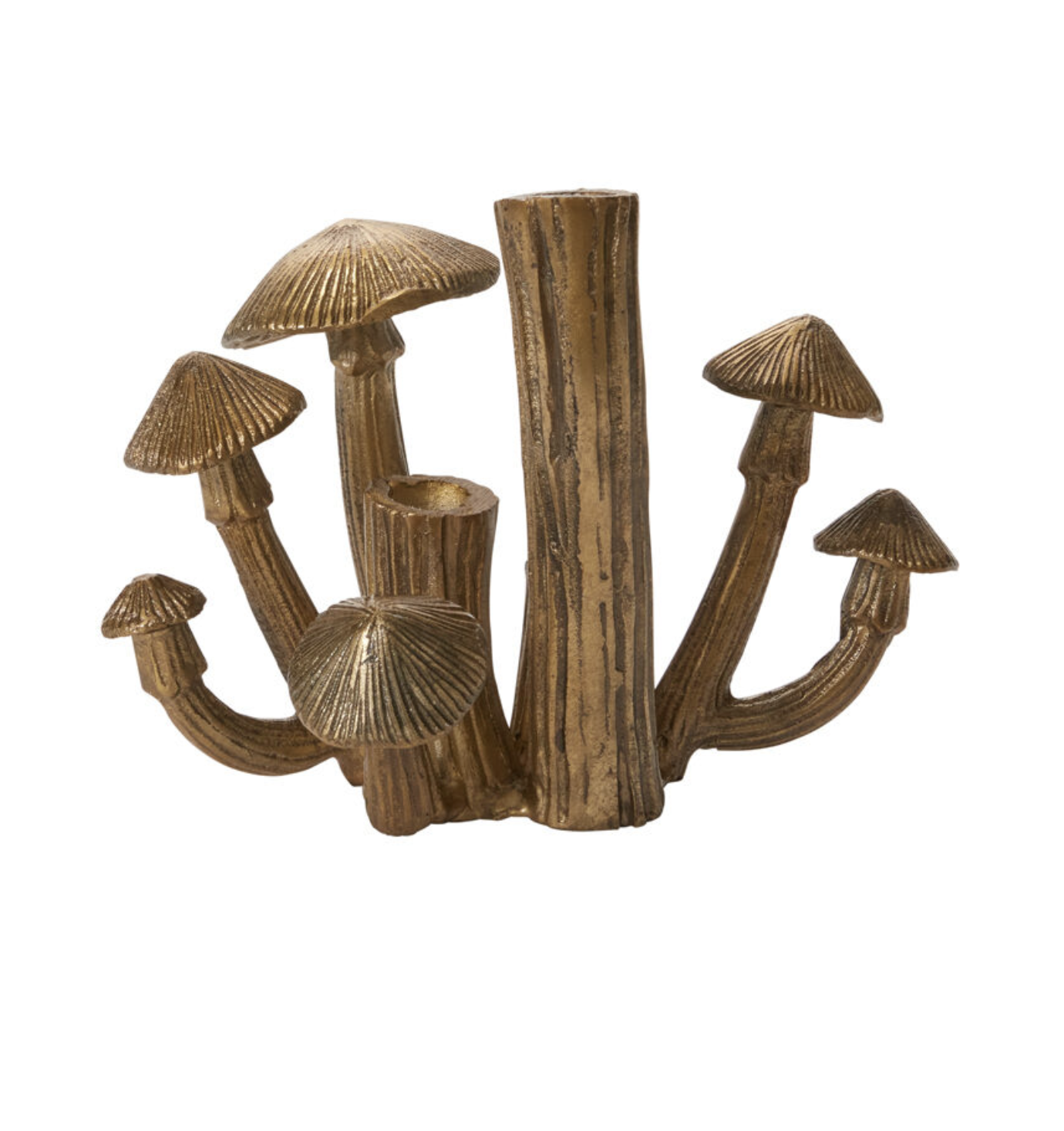 Clustered Mushrooms Budvase 8.75 X 3" X 6.25