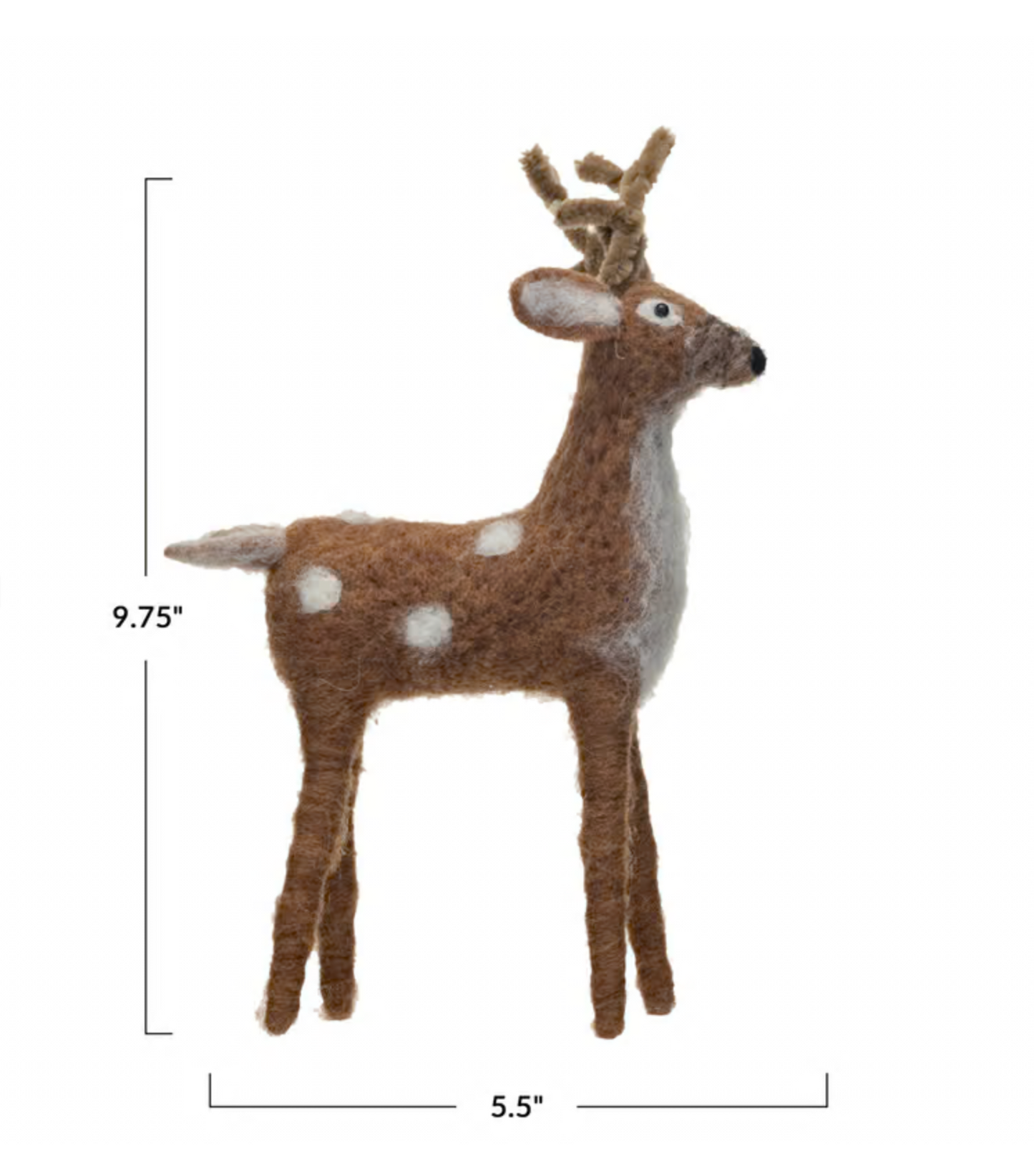 Felt Standing Deer