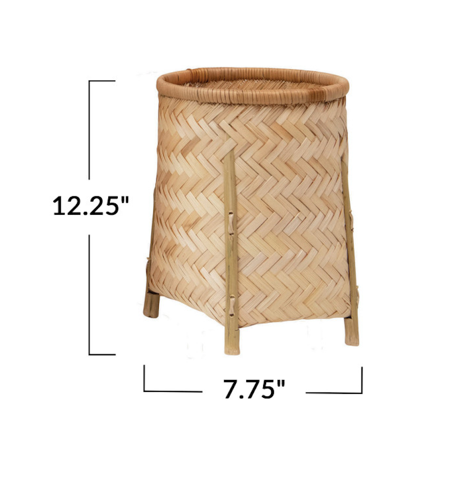Bamboo Baskets w/Legs
