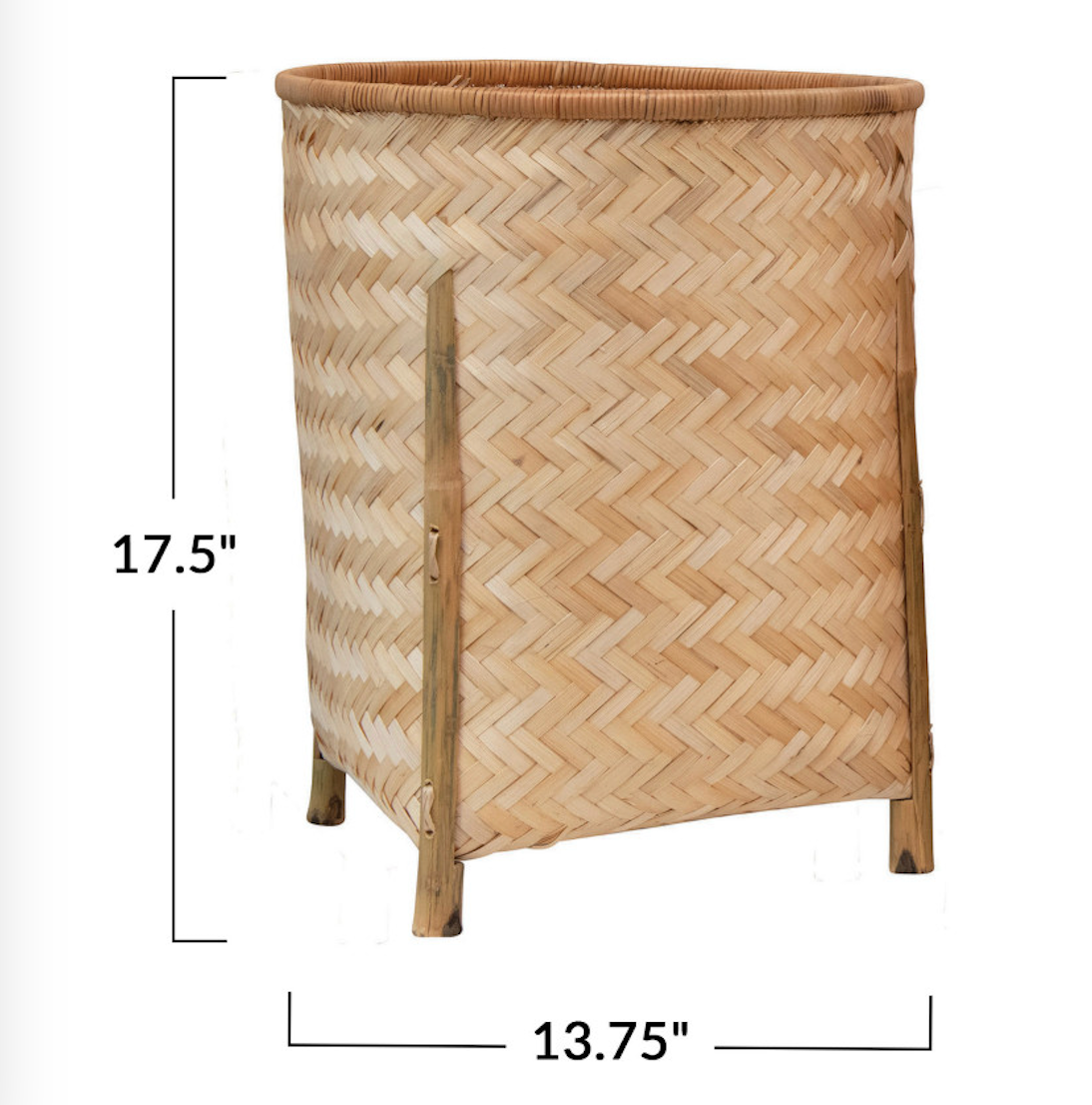 Bamboo Baskets w/Legs