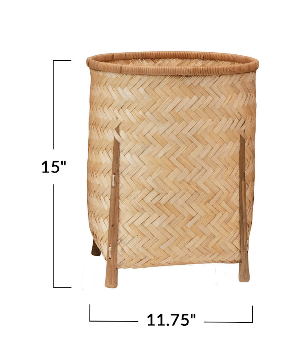Bamboo Baskets w/Legs
