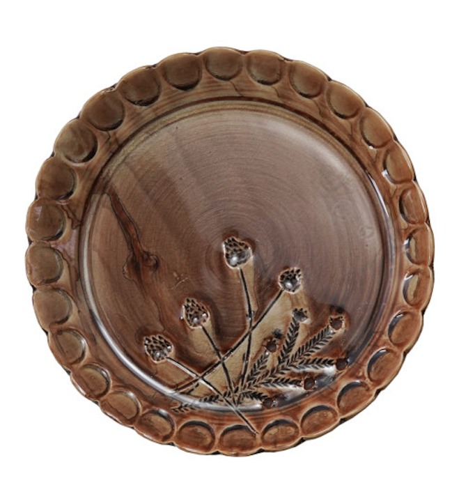 Scalloped Plate