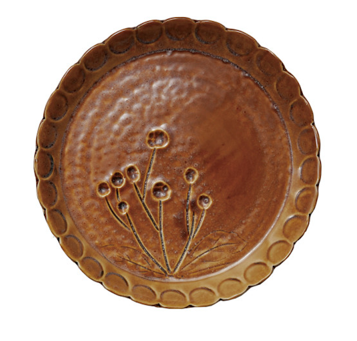 Scalloped Plate