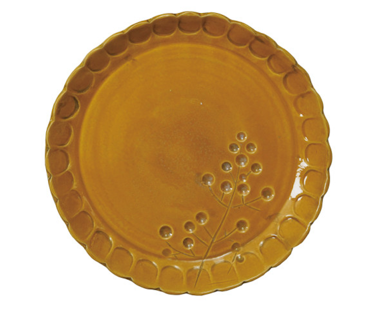 Scalloped Plate