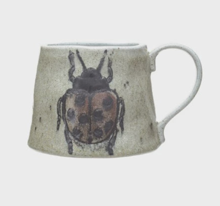 Mug w/ Insect/Bird