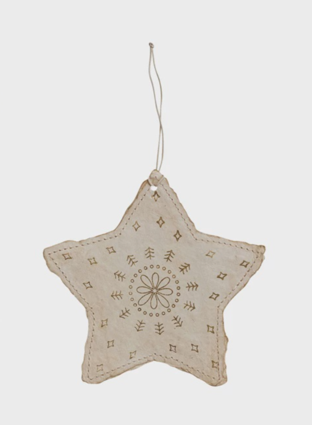 Paper Star Ornament