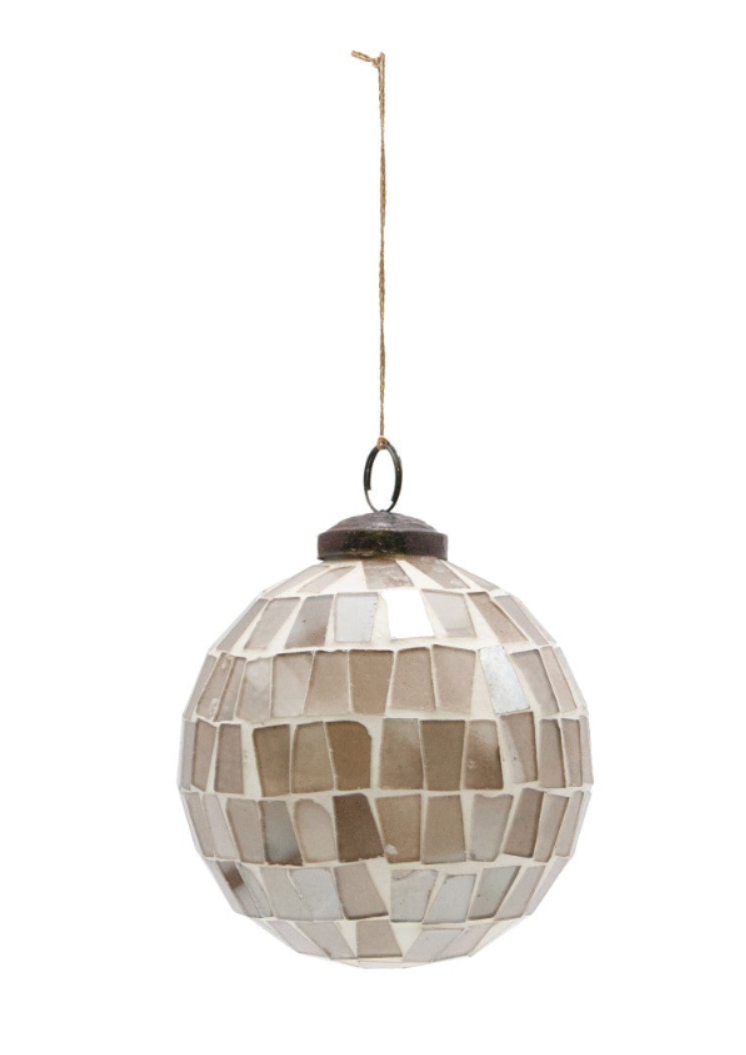 Mosaic Ball Ornament