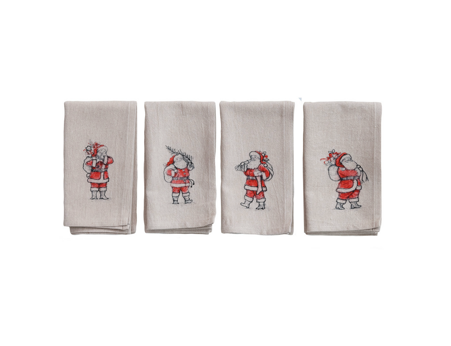Santa Napkins