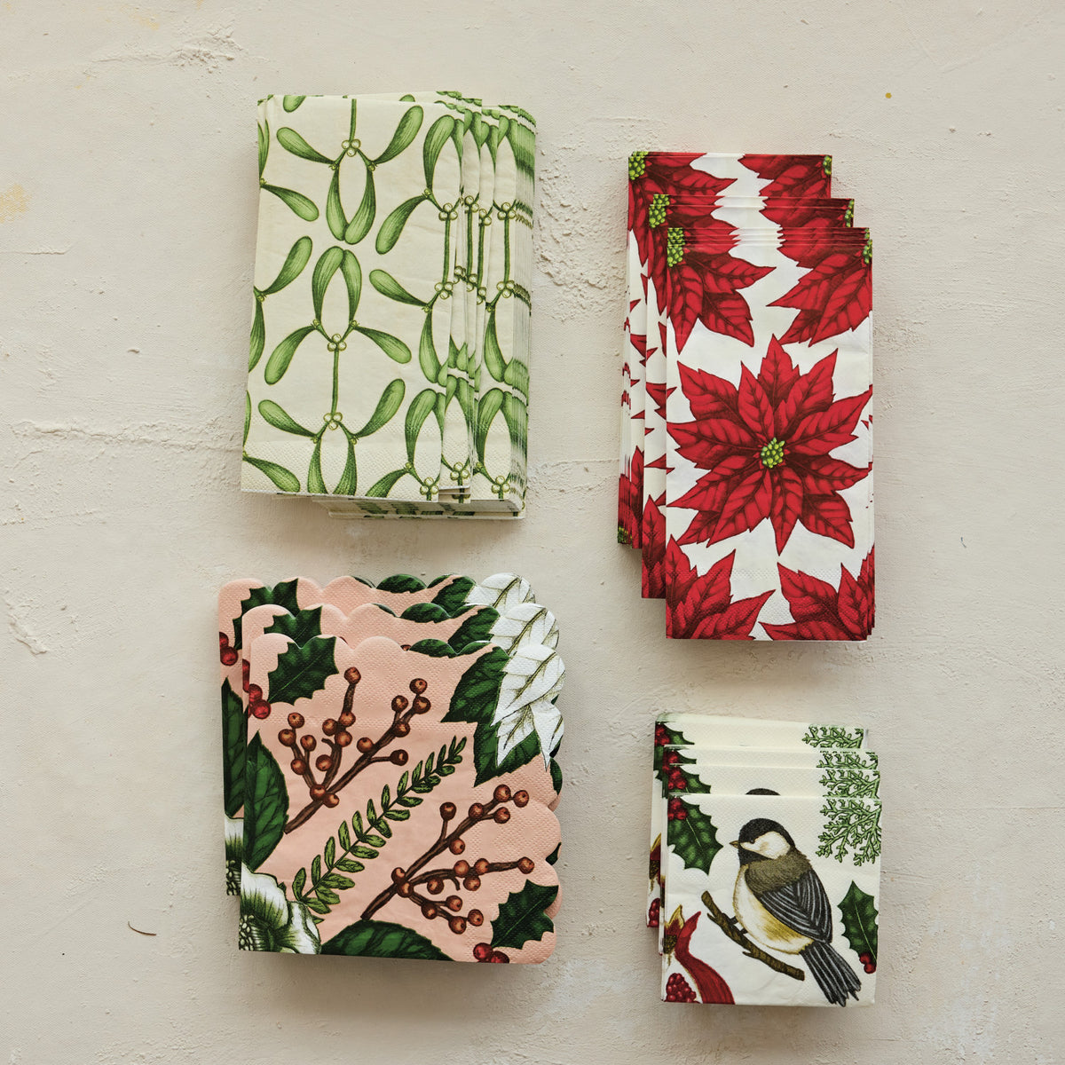 Scalloped Paper Napkins