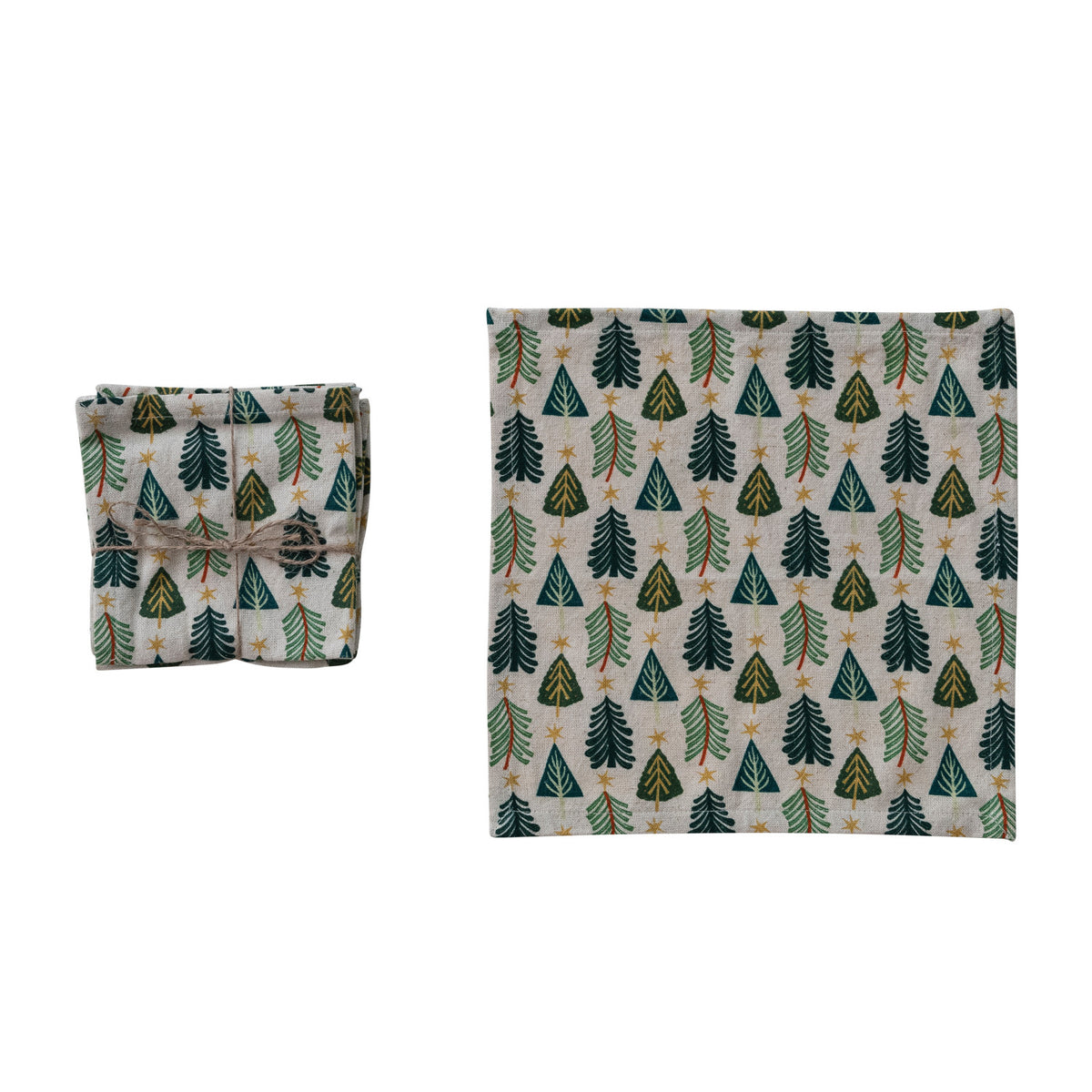 Tree Cocktail Napkins