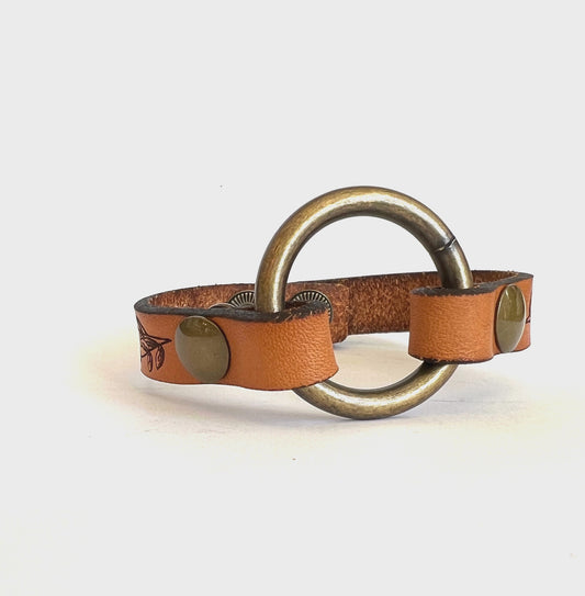 Leather Ring Cuff