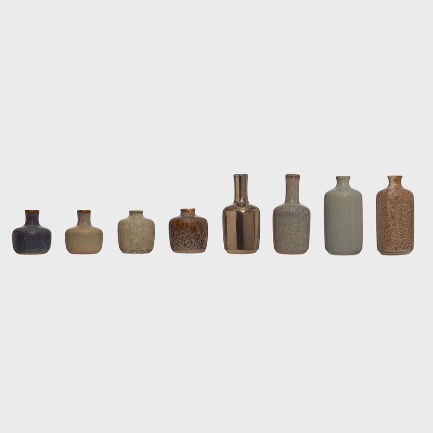 Small Stoneware Vases