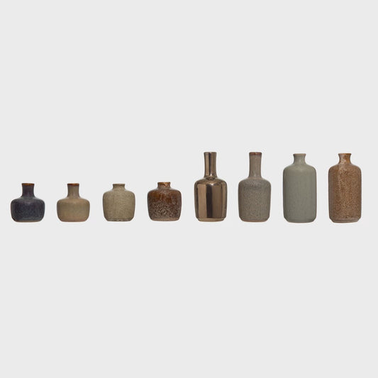 Small Stoneware Vases