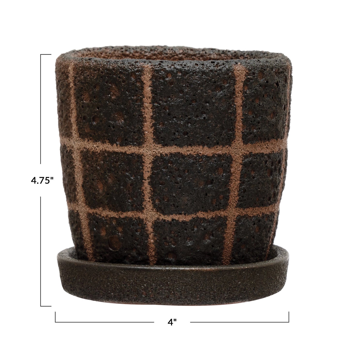 Planter with Saucer