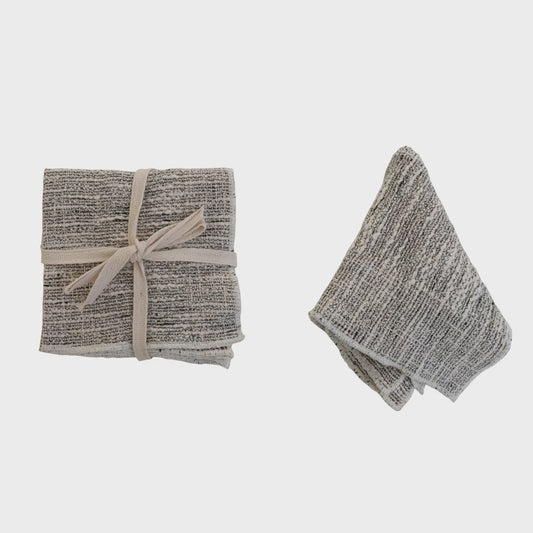 Woven Cotton Slub Dish Cloths