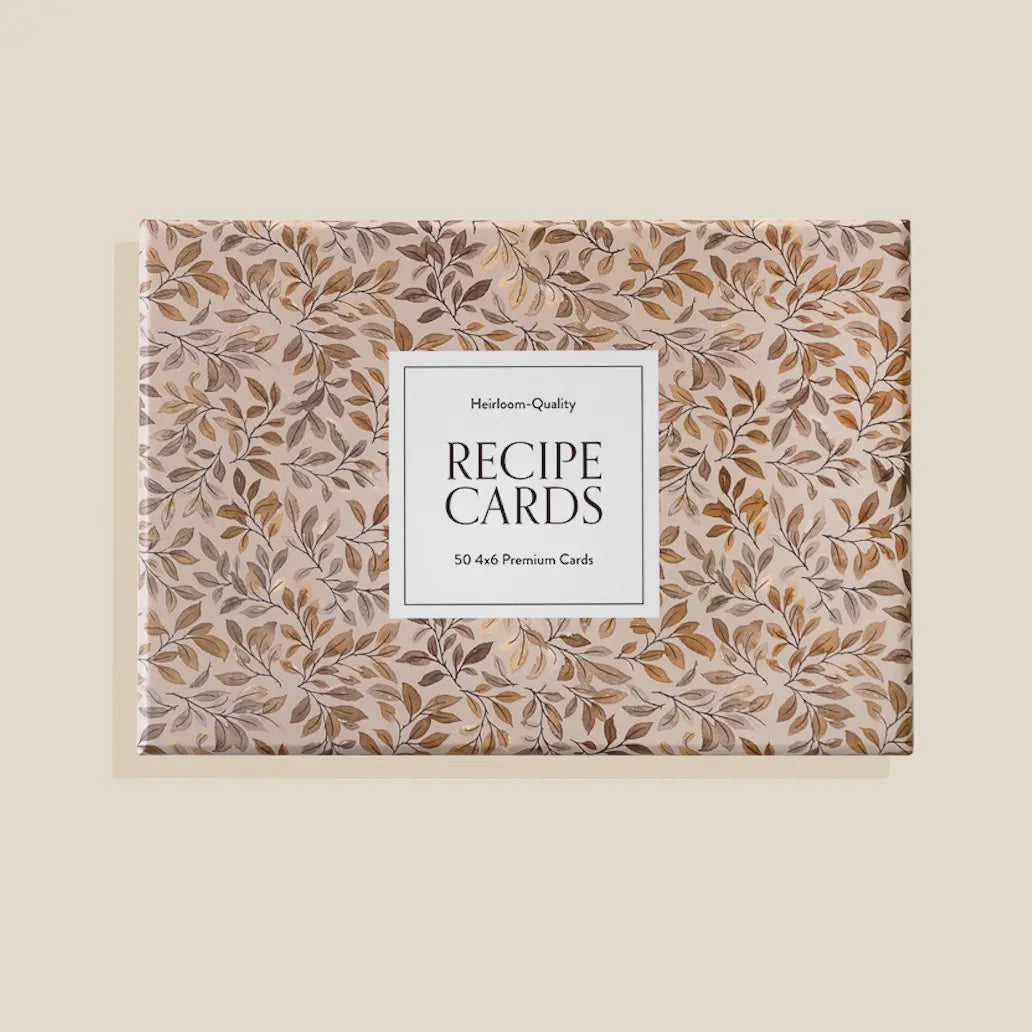 Recipe Box of Recipe Cards