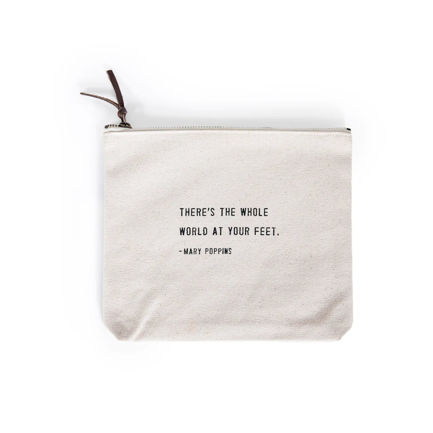 There is a Whole World Canvas  Bag