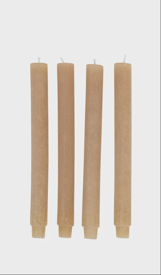 Pleated Taper Candles