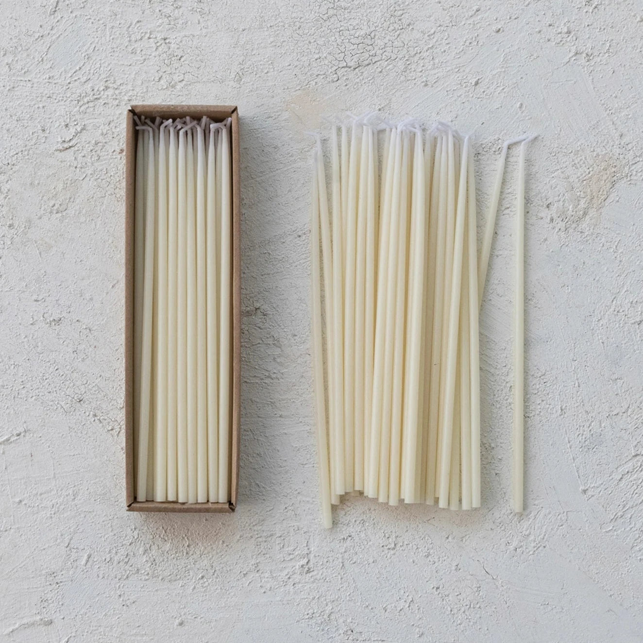 1/4" Ivory Taper Box