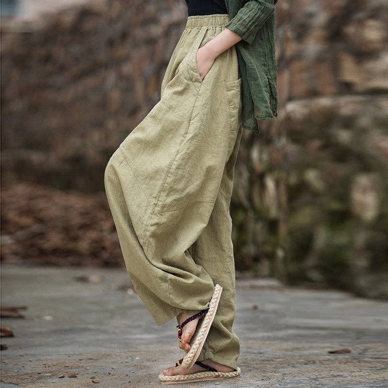 Loose-Fitting Pants
