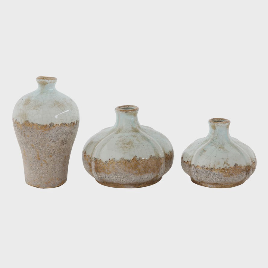 Distressed Terracotta Vases