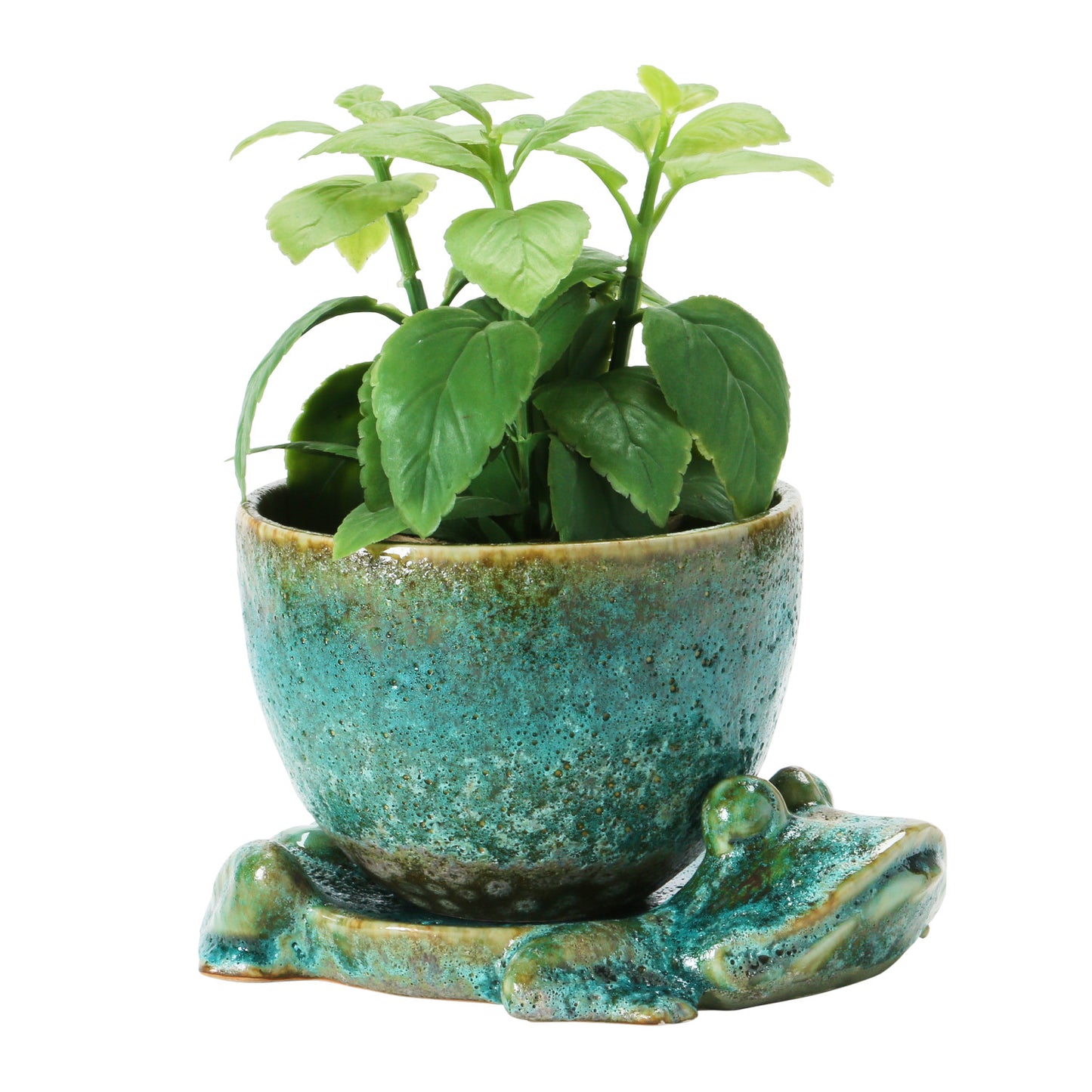 Planter with Frog Base