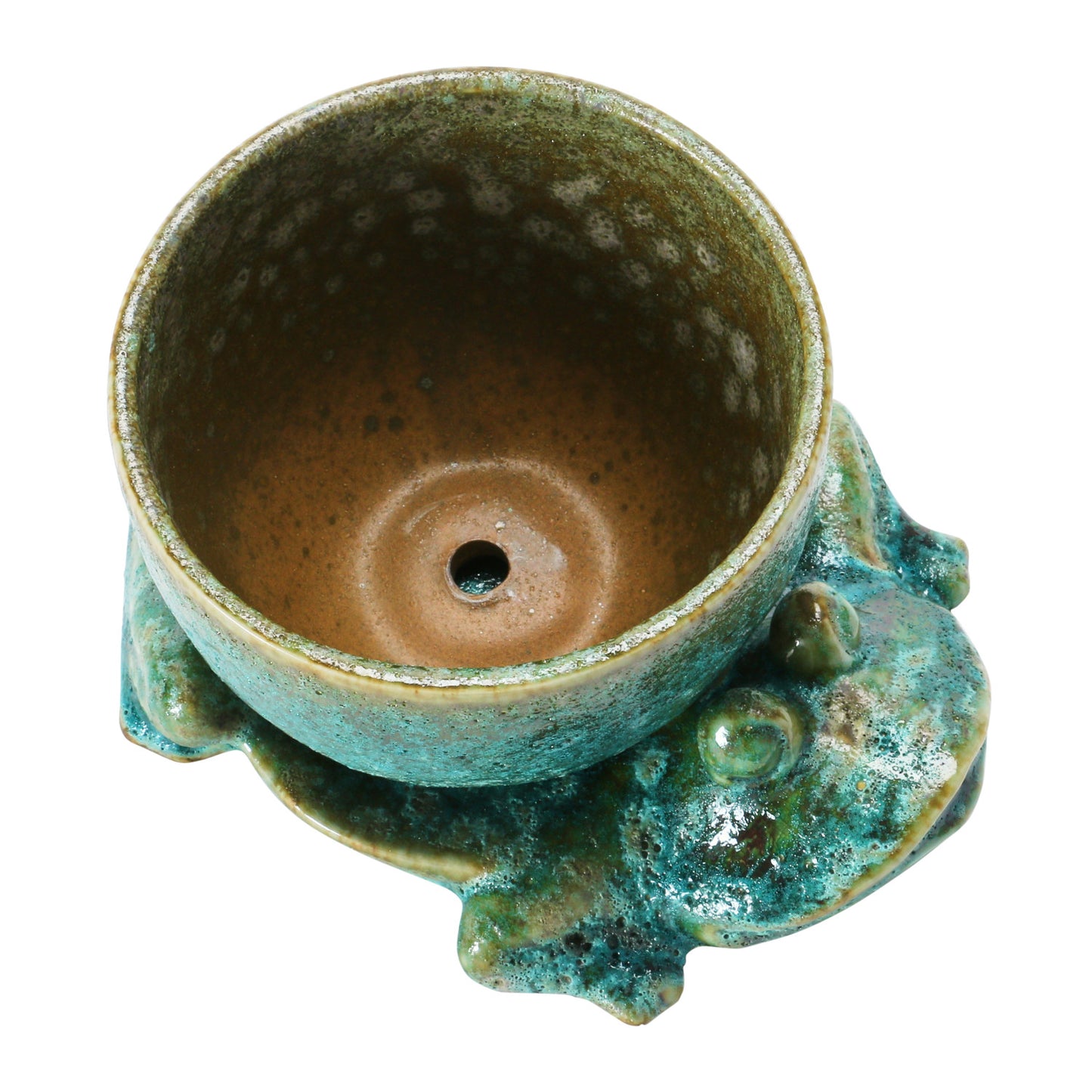 Planter with Frog Base