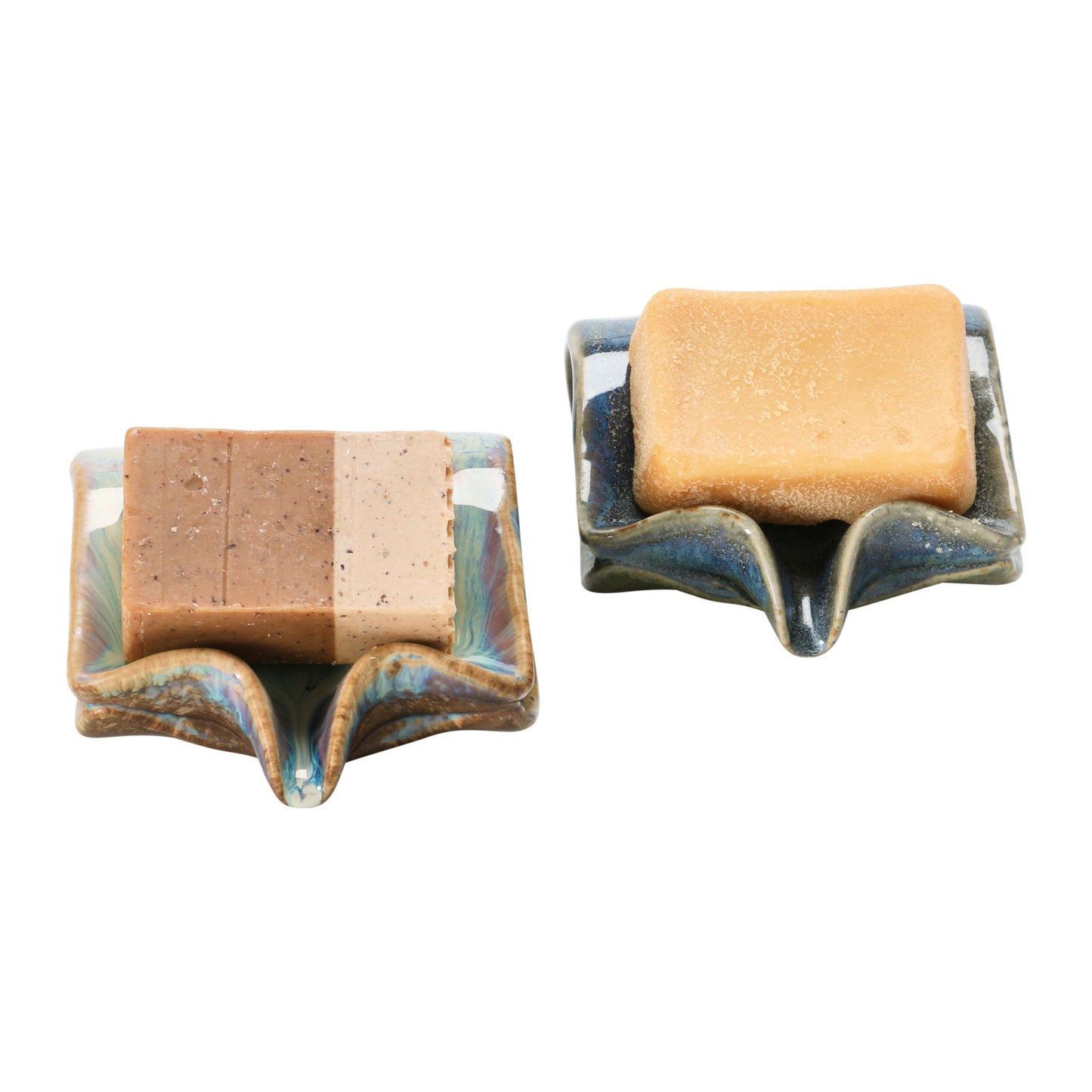 Sponge Holder/Soap Dish with Drip Spout